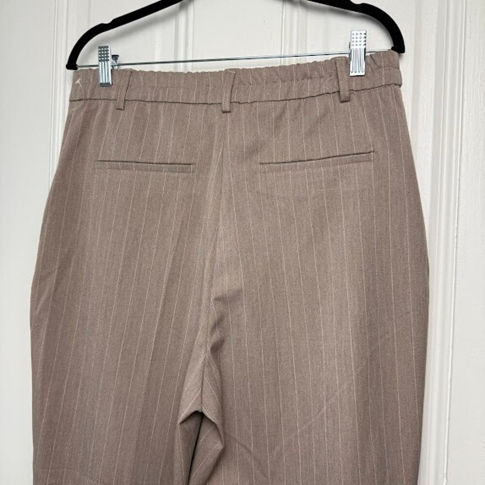 House of Harlow Trousers Womens Large Gray Pleated Wide Leg High Rise NWT - Picture 6 of 10